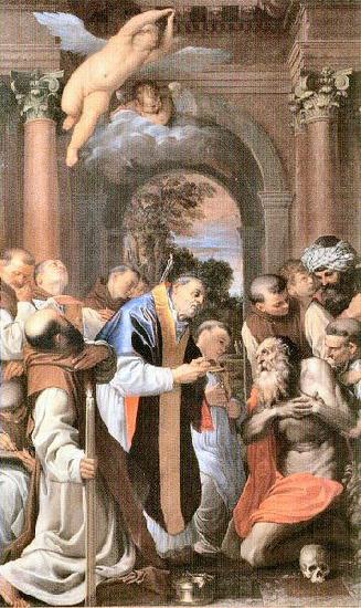 The Last Communion of St Jerome, Agostino Carracci